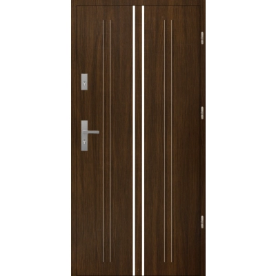 Drzwi T49 A7 INOX Dąb Bagienny 72 mm